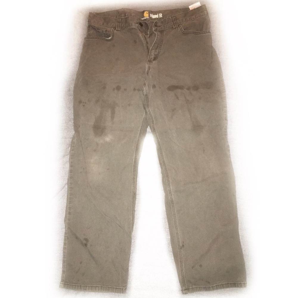 Carhartt Rigby Flex Canvas Work Pants Size 34x30